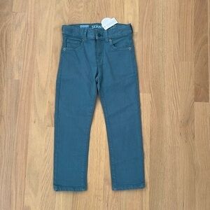 NWT Gymboree Skinny Jeans Girls Size 5 Colored Dusty Blue Back to School